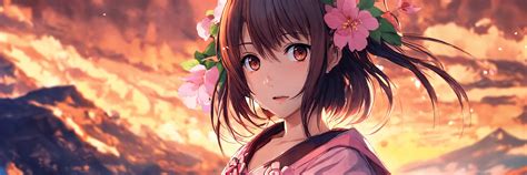 Lexica - Anime girl banner 4K