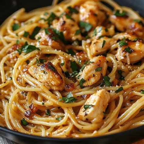 Monterey Chicken Spaghetti - Cook with Sozan