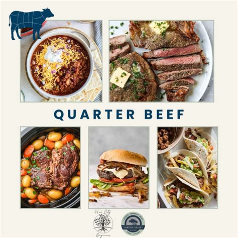 Quarter Beef Deposit – Canyon Valley Provisions