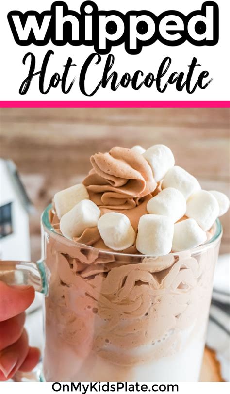whipped hot chocolate