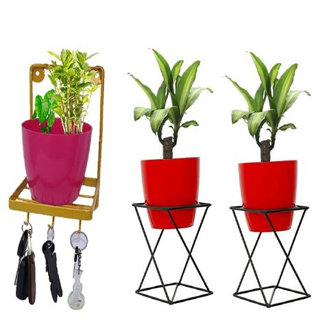 Brindavana Engineers,Antique Design Indoor Wall Hanging Pot Stand ...