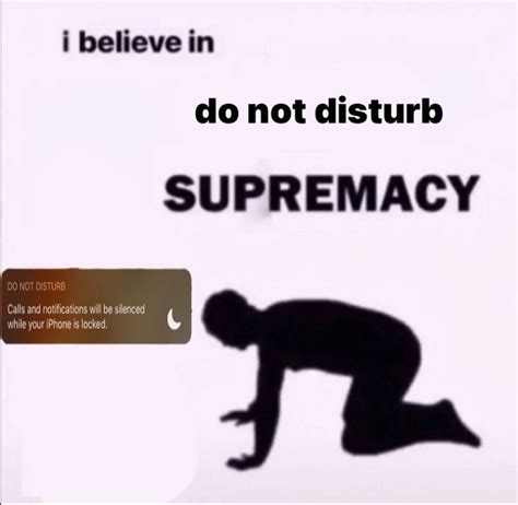 Do Not Disturb Memes
