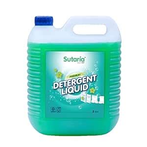 Sutaría LIQUID DETERGENT 5 Litres, Suitable for Top Load & Front Load ...