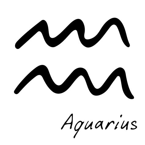 Aquarius Zodiac Sign Symbols at Shanita Parker blog
