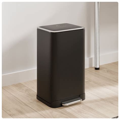 Black Kitchen Trash Cans - Bed Bath & Beyond