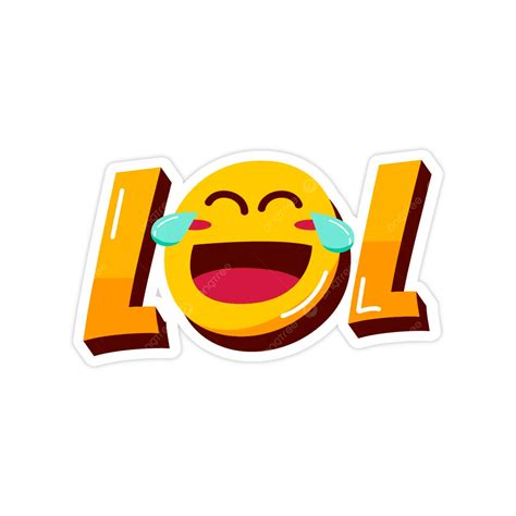 Lot Of Laugh Cute Stickers With Emoji Design Elements Vector, Cute ...