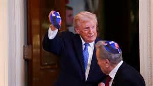 Trump praises 'resilience' of Jewish people at Hanukkah event