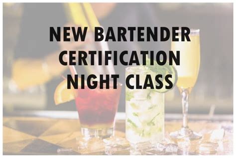 2 WEEK Bartending class (nights), Florida Bartending School WPB, West ...