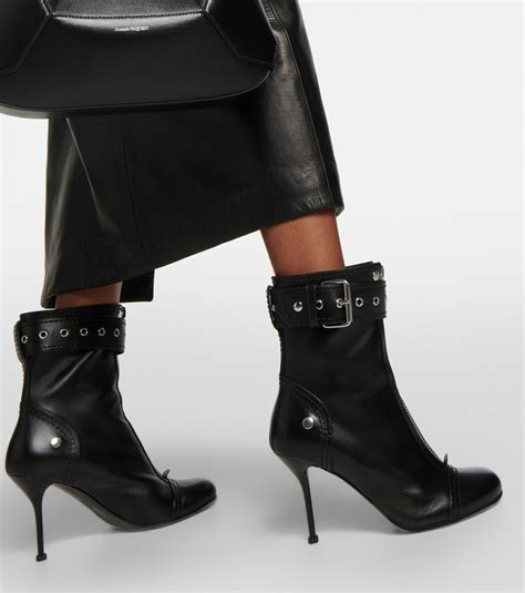 Alexander McQueen Leather ankle boots Alexander McQueen