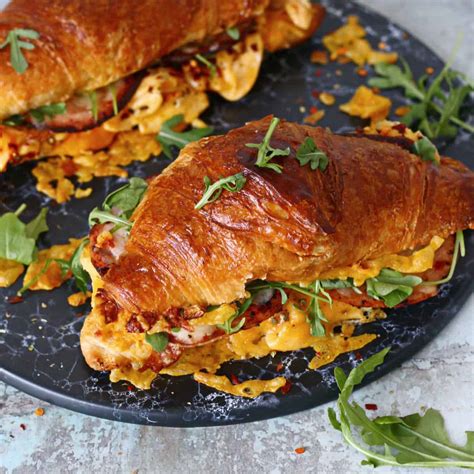 Croissant Breakfast Sandwich Casserole