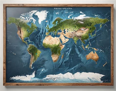 Framed World Map 的图像结果