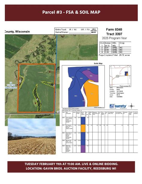 335 +/- Acre Real Estate Auction- Open House - Gavin Bros - Auctioneers ...