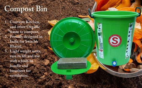 Surprise® Organic Waste Composting Bin | Compost Genie L-30 ...