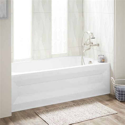 60" x 30" Bradenton Acrylic Alcove Tub | Signature Hardware