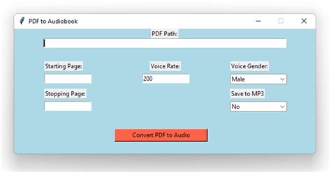Image result for Python Script to Convert PDF to MP3