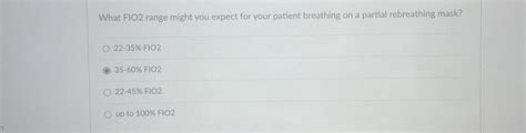 Image result for FiO2 Range