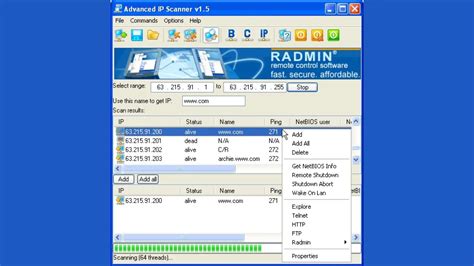 Image result for Famatech Advanced IP Scanner