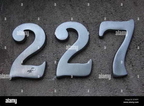 Number 227 Stock Photo - Alamy