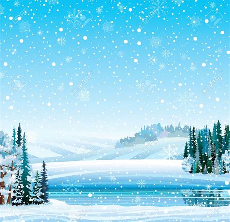 Winter Scene Clip Art Free