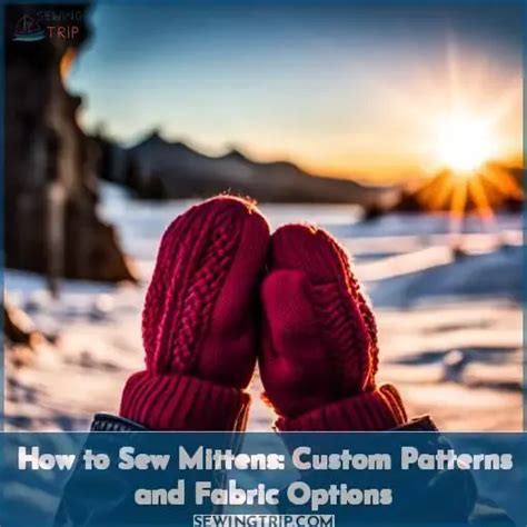 Image result for Sew Mittens Tutorial