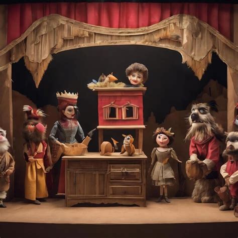 Paper Puppet Show 的图像结果