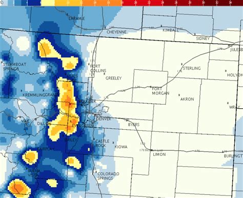 February 23 Storm Total Snowfall Map
