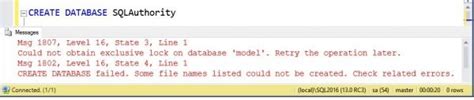 Image result for Microsoft SQL Server Studio Error 1807