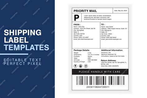 Shipping Label Design 的图像结果