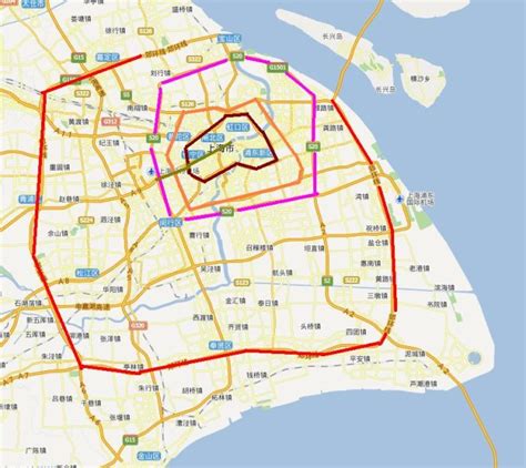 上海 如何区分一块地方是内环中环还是外环_百度知道