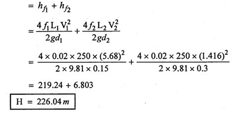 Previous Year Anna University Solved Problems - Flow through Pipes and ...