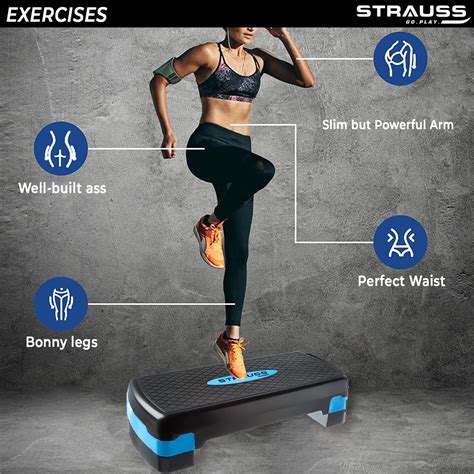 Strauss Aerobic Stepper with Spider Shaker (Wite) – GlobalBees Shop