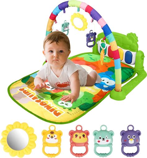 Amazon.com: ONG NAMO Baby Play Mat, Baby Gym Piano Tummy Time Playmats ...