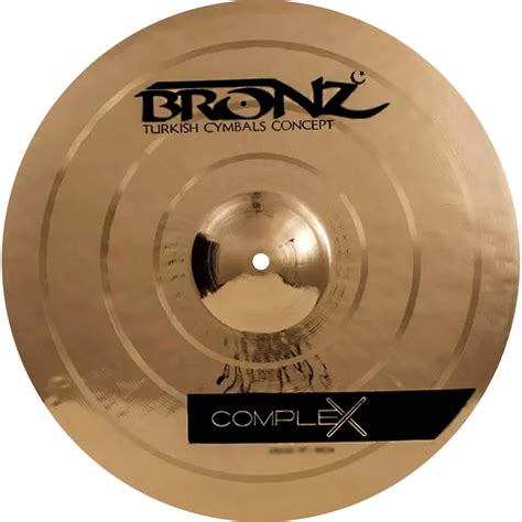 Prato Hi Hat 16" Bronz Complex Series - Mundomax
