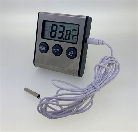 Digital Fridge / Freezer Thermometer w/ Alarm - Walmart.com