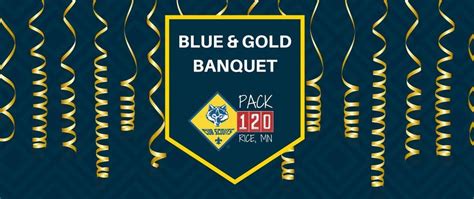Blue & Gold Banquet 2024 - 45 Year Celebration!, Village Hall Rice Mn ...
