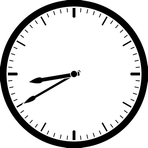 Clock 8:40 | ClipArt ETC
