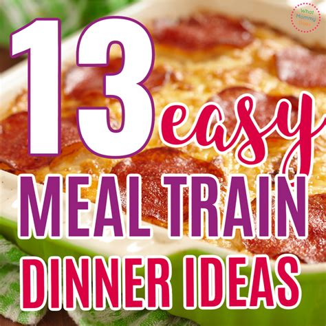13 Best Meal Train Ideas for Families {& How to Easily Set One Up ...