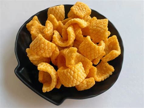 Squid Rice Corn Crackers Prawn Flavor Caramel Rice Crackers