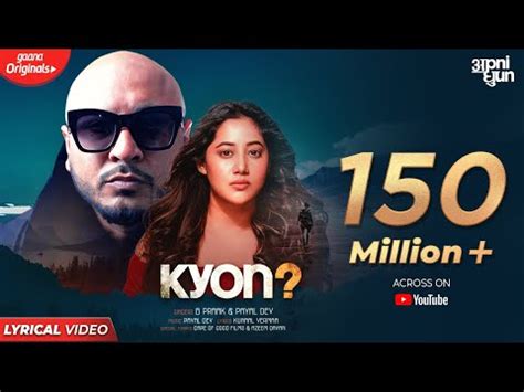 Kyon (LYRICS) - B Praak, Payal Dev |Kunaal Varmaa | Lyrics Sad Song