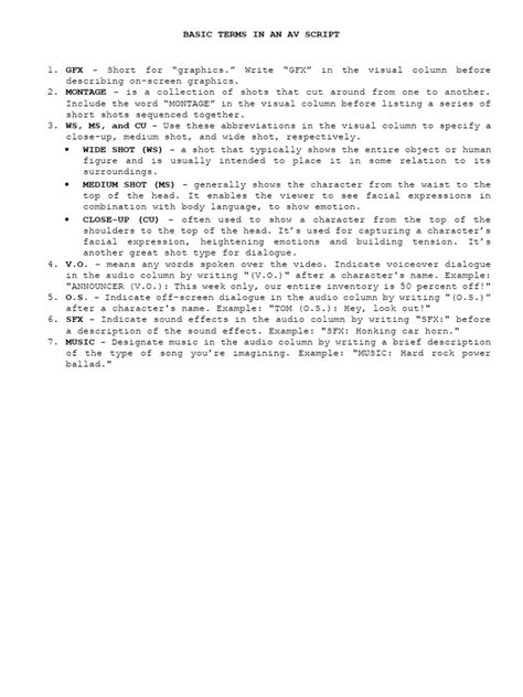 Image result for Av Script Sample