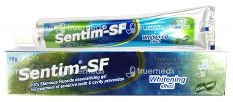 Sentim Sf Toothpaste 50 Gm - Uses, Side Effects, Dosage, Price | Truemeds
