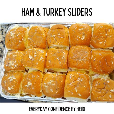 Ham and Turkey Sliders