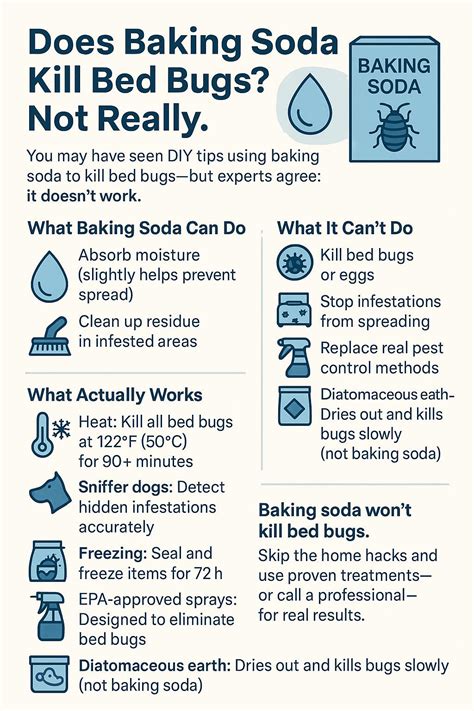Does Baking Soda Kill Bed Bugs? Not Really