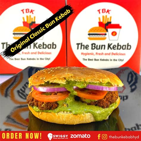 Menu at The Bun Kebab, Hyderabad