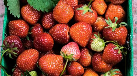 Download wallpaper 1920x1080 strawberries, berries, ripe, summer full ...