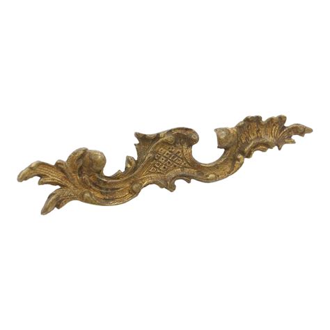 Vintage 5.25 In. French Provincial Brass Drawer Pull | Chairish
