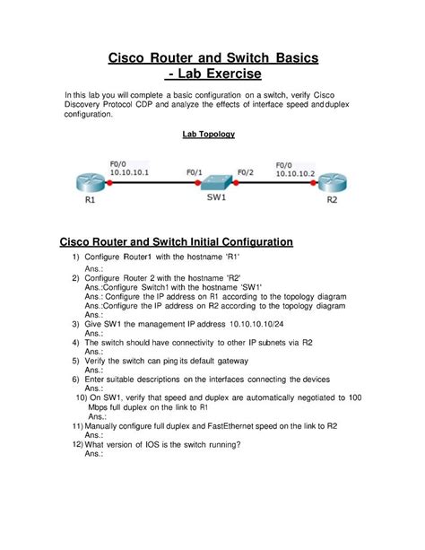 Image result for Cisco Lab Questions