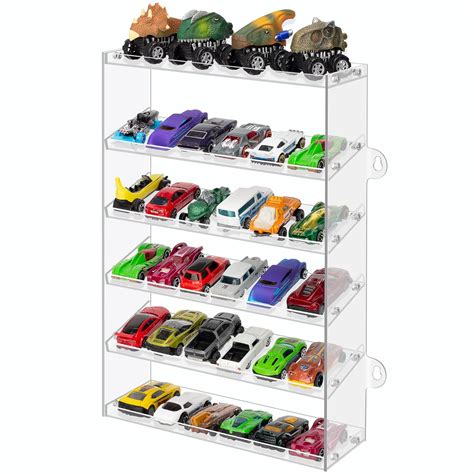 Transparent Acrylic Display Case for Toy Cars & Matchbox Cars, 6 Tiers ...