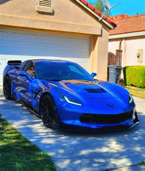 Blue Devil Corvette