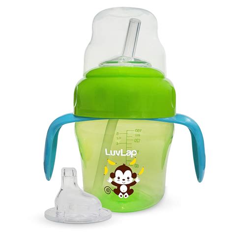 Buy LuvLap Banana Time 150ml Anti Spill, Interchangeable Sipper / Sippy ...